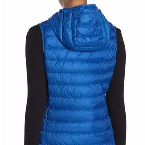 Lole Rose Hooded Down Puffer Vest - NWT - Size M
